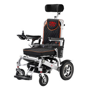 Silla de ruedas eléctrica con carga de 150kg Diseño motorizado a batería para personas mayores y discapacitadas - Product Image 3