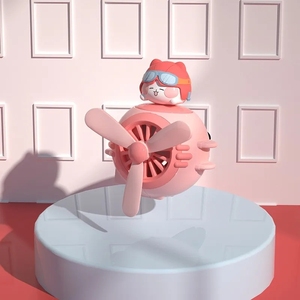 Cao Cấp Disney Gấu Phi Công Xe Làm Mát Không Khí Khuếch Tán Nhà Máy Bán Buôn Nhựa Nội Thất Trang Trí Phụ Kiện - Product Image 1