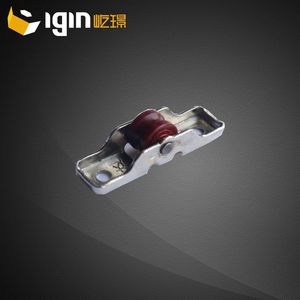 Igin Type 80 <b>Plastic</b> Steel Grooved Wheel Stainless Steel Body Nylon Wheels Rust Proof <b>Sliding</b> Door Roller - Product Image 1