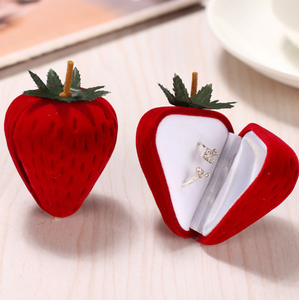 2024 nuevo estilo Venta caliente encantador helado forma terciopelo joyero anillo vitrina para venta al por menor - Product Image 5