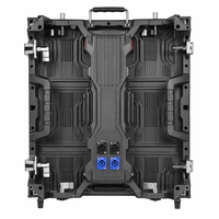 Écran LED de location 500x500mm, panneau mural vidéo intérieur/extérieur avec boîtier moulé sous pression, service avant-arrière à verrouillage rapide pour événements scéniques