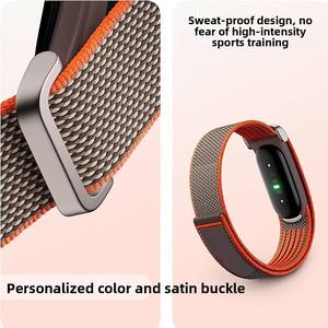 Correa de Reloj Personalizada 2026, Tejida y Trenzada, Estilo <span class=keywords><strong>Stephen</strong></span> Curry, Brazalete de Nailon para Google Fitbit Air - Product Image 3