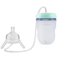 Sistema de lactancia para bebés, botellas de leche con manos libres