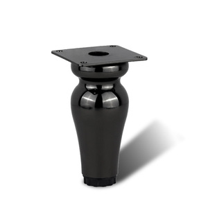 Furniture Leg Gourd Shape Iron Minimalist Design Adjustable 0-10mm For Sofa Bed Coffee <b>Table</b> TV Cabinet - Product Image 2
