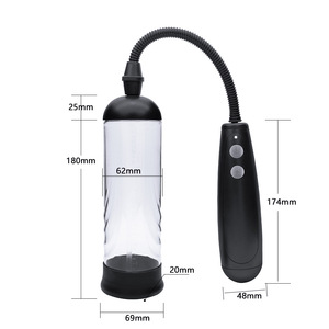 Penis-Trainer Vergrößerungspumpe Wasserdichte Manuelle Vakuum-Penispumpe für Männer Sexspielzeug Umweltfreundlich Ohne Nebenwirkungen - Product Image 3