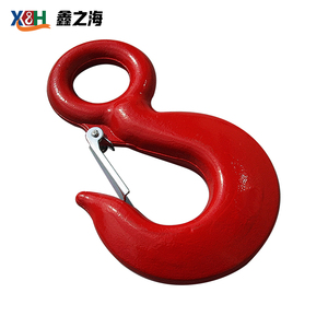 สลิงลวดสลิงโลหะ/ตะขอเกี่ยวแบบมีห่วงพร้อมตัวล็อคเพื่อความปลอดภัย/สายรอกสำหรับงานหนักสำหรับการยกและลากจูง - Product Image 5