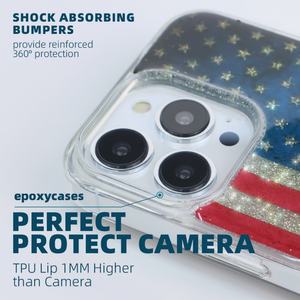 Funda de Teléfono con Diseño de Escamas de Pescado Coloridas y Lujosas, 14 X, Brillante, Anti-caídas, con Purpurina, para iPhone 15 14 13 12Pro Max - Product Image 4