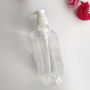 Bouteille cosmétique en plastique PET ambrée transparente NH Custom 200 ml 250 ml 300 ml 500 ml, bouteille de shampoing avec <span class=keywords><strong>pompe</strong></span> à lotion - Product Image 3
