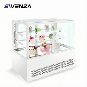 Vitrine Réfrigérée à Gâteaux SWENZA à Livraison Rapide, Vitrine de Présentation de Gâteaux, Réfrigérateur à Gâteaux de Comptoir, Petit Réfrigérateur pour Gâteaux - Product Image 1