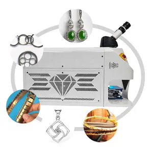 Portable Desktop gold silver 100w 60w Jewelry Laser Welding Machine System with Precise jewelry welder laser welding machine