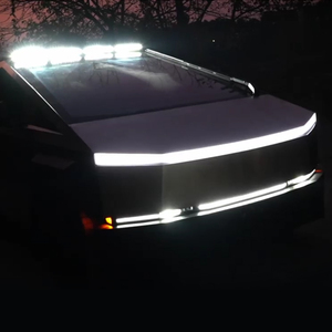 Barra de Luces para Parrilla Delantera de Cybertruck - Kit de Visibilidad Nocturna Todoterreno Definitivo - Product Image 1