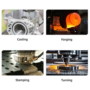 Precisie 5-assige CNC-bewerking van roestvrij staal, op maat gemaakte mechanische componenten, draai- en freeswerk, fabrikant - Product Image 5