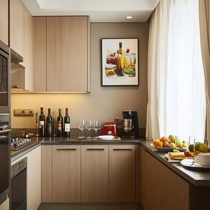 Gabinete de cocina lacado moderno de alto brillo personalizado - Product Image 2