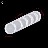 Phase de lune Pendentif Moules Soleil Ornement Étoile Moule En Silicone pour La Décoration De La Maison