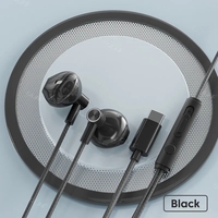 HiFi Stereo Bass 3.5mm Écouteurs filaires avec microphone Écouteurs filaires pour jeux et voyages Écouteurs intra-auriculaires à réduction de bruit