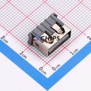 916-451A2026Y10200 <b>USB</b> Connector Through hole Component (THT) Connector Type-<b>A</b> <b>USB</b> <b>2.0</b> Female Through Hole - Product Image 1