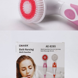 Brosse de massage électrique rotative à long manche pour douche et bain, en plastique, confortable, en promotion - Product Image 4