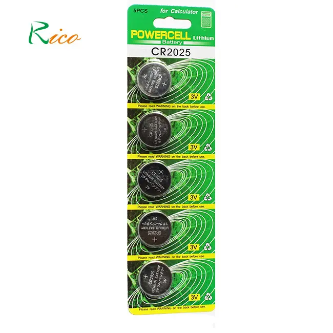 CR2025 Battery Special for polar watches High Capacity 150mAh 3V Lithium Coin Button Cell 5 Count BETASONIC Brand