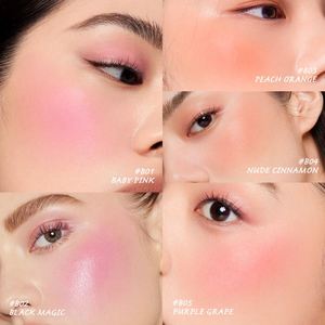 BANXEER Natural Ruddy Cheek <span class=keywords><strong>Maquillaje</strong></span> Blush <span class=keywords><strong>Paleta</strong></span> <span class=keywords><strong>de</strong></span> rubor en crema resistente al agua <span class=keywords><strong>de</strong></span> larga duración - Product Image 5