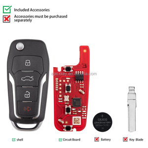 XHORSE XKFO21EN pour Ford Clé Intelligente de 2ème Génération 4 Boutons Télécommande Universelle - Product Image 5