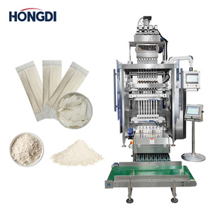 Máquina automática de llenado y envasado de sobres de café en polvo de varias filas, máquina de sellado trasero de película para envasado de azúcar - Product Image 2