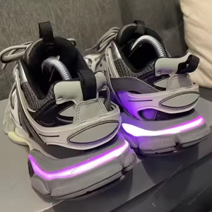 Zapatillas Deportivas de Malla LED BB Track 3.0 al por Mayor para Hombre y Mujer - Diseño Ligero, Transpirable y Casual de Lujo para Correr - Product Image 1