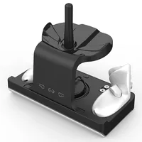 Station de charge pour accessoires Oculus VR Station de charge RVB pour Meta Quest 3, Pack batterie contrôleur, Fit Elite Head Strap
