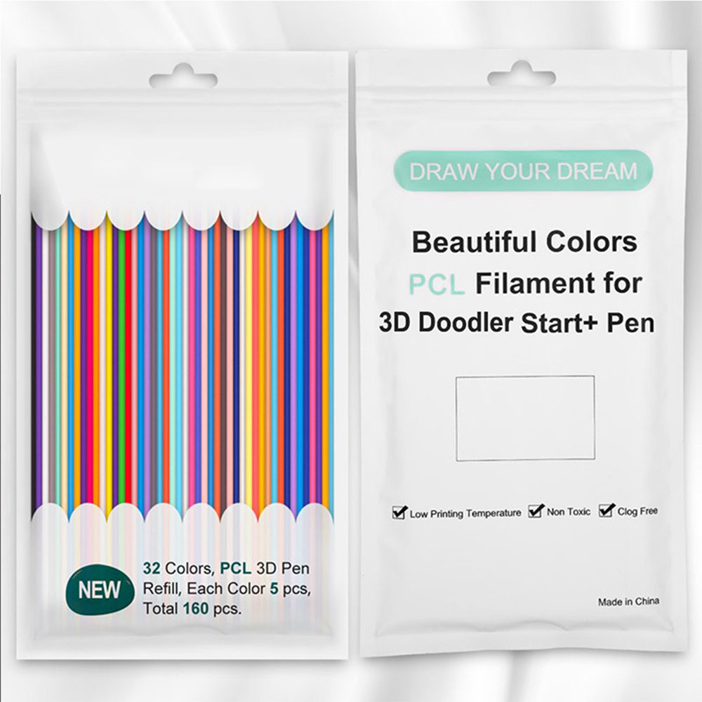 PCL, 32 colores; 5 barras/color; 15 cm/barra [Total 160 barras]