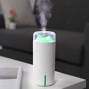 Leadingplus Romantic Mountain LED Light Color Cup USB Desktop <span class=keywords><strong>Mini</strong></span> Cool Mist Humidifier Essential Oil Diffuser - Product Image 5