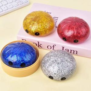 Ingrosso 2026 Nuovo Giocattolo Squishy a Forma di Raviolo Misterioso, Palla Antistress in TPR con Glitter, Regalo Fidget - Product Image 2