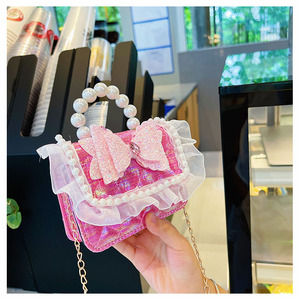 Modetaschen für Mädchen Kindergeldbörsen Handtasche Geldbörse niedliche bunte Mädchen-Mini-Botenbörse - Product Image 4