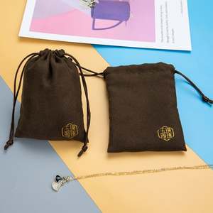 Sac à poussière en coton biologique de luxe avec logo personnalisé imprimé en usine, sac à poussière enveloppe pour l'emballage de sacs à main - Product Image 2