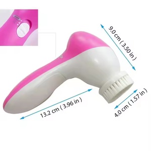 Offres Spéciales 5 en 1 brosse nettoyante pour le visage en silicone électrique <span class=keywords><strong>outil</strong></span> de maquillage <span class=keywords><strong>moins</strong></span> <span class=keywords><strong>cher</strong></span> - Product Image 5