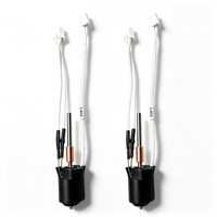 Kit Hotend untuk Creality Ender 3-V3 Kepala Pemanas Keramik Cetak Aliran Tinggi Nosel Pengganti Cepat Ender 3-V3 Plus Printer 3D