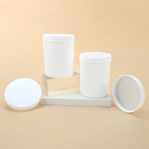 Good Sealing 250ml White Wholesale Round <b>Plastic</b> RX Medicine Ointment <b>Jars</b> Pill Bottle for Medical Container Wide Mouth <b>Jar</b> - Product Image 4