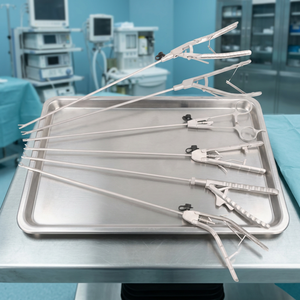 <b>Laparoscopic</b> Surgical <b>Instrument</b> Set Manual Steel <b>Training</b> Tools for Laparoscopy Practice CE ISO13485 Certified Class II - Product Image 4