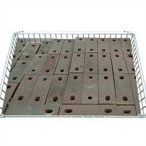 EB 공장 도매 내마모성 주조 석재 분쇄기 죠 플레이트 고망간강 합금 광석 채굴 죠 크러싱 500kg - Product Image 1