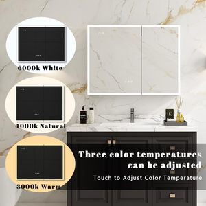 Vanité avec une large surface de comptoir, offre amplement d'espace pour organiser les essentiels de la salle de bain et la décoration - Product Image 5