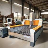 Máquina CNC 3D para Granito y Piedra con Servomotor, Software Artcam, Motor con Rodamientos y Engranajes JK-1325 5.5kW 380V 250mm Personalizable 400mm