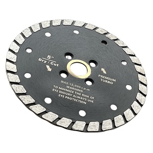 USA Chất Lượng Ướt Khô Cắt 125Mm 5 Inch Rộng Turbo Kim Cương Đĩa Để Cắt Đá Cứng Granite Đá Cẩm Thạch - Product Image 3