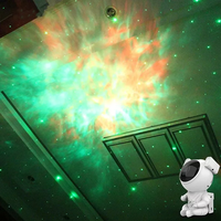 Lampe de projecteur d'astronaute spatial, lampe de nuit de projecteur d'étoiles de ciel étoilé de nébuleuse pour enfants