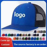 Casquette Trucker 112 Mailles Pas Chère en Gros, Casquette Trucker Personnalisée avec Logo Brodé en 3D, Protection Solaire d'Été, Idéale pour les Occasions Décontractées