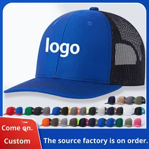 Vente en gros <span class=keywords><strong>pas</strong></span> <span class=keywords><strong>cher</strong></span> Richardson 112 Casquette en maille Casquette de camionneur personnalisée avec logo brodé en 3D Pare-soleil d'été Protection solaire Scène décontractée - Product Image 2