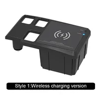 Station d'accueil Vtear pour voiture, répartiteur allume-cigare, hub, accessoires de décoration intérieure pour Toyota Prado 150 J150 2010-2017