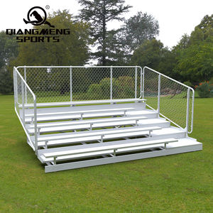 ที่นั่งอัลลูมิเนียม 5 แถว ลานจอดคุณภาพสูงพร้อมราวกั้น - Product Image 6