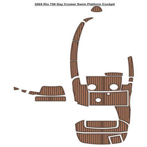 Yate/Barco de Recreo Rio 750 de 2005 con Cubierta de EVA Imitación Teca, Artículo de Venta Caliente en eBay y AliExpress - Product Image 5