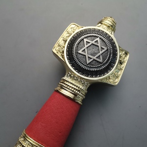 ดาบโซโลมอน ของตกแต่งผนังขนาดใหญ่ ทำจากเหล็กกล้าไร้สนิม งานหล่อแบบยุโรป สไตล์ตะวันตก ไม่คม - Product Image 5