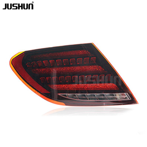 Feux arrière LED JUSHUN pour <span class=keywords><strong>Mercedes</strong></span> Benz Classe C <span class=keywords><strong>W204</strong></span> C180 <span class=keywords><strong>C63</strong></span> 2011-2014, feux de circulation dynamiques LED améliorés, clignotants - Product Image 5