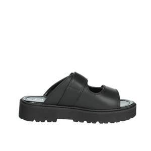 Sandalias de Plataforma de Cuero Negro Cult Girls' Slipper T-273 - Product Image 4