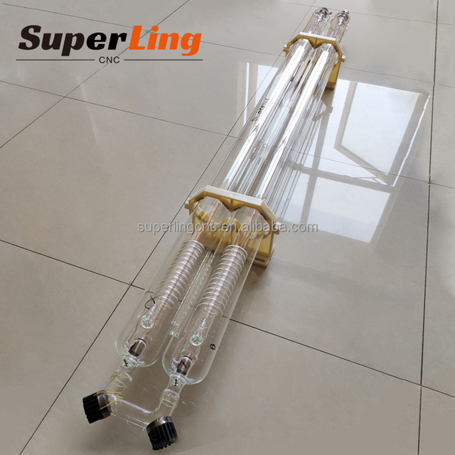 Superling Cnc High Power 300w/500w/600w Co2 Glass Laser Tube for Laser Cutting Machine
